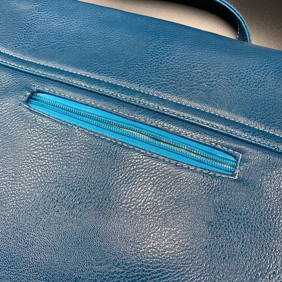 Faux leather satchel bag - Picture 9 of 15